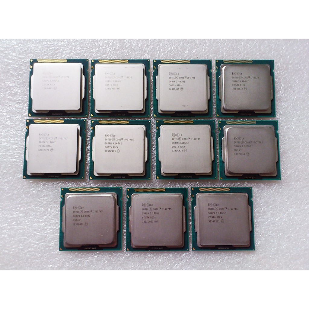 Intel i7 3770 on sale socket