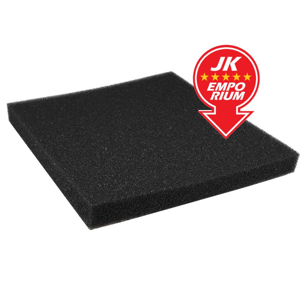 Aquarium Black Bio Mat Extra Thick Biological Filter Sponge Wool Span ...