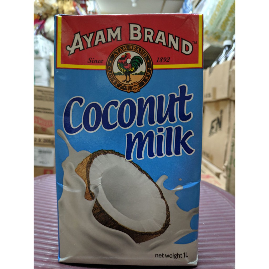 Ayam Brand Coconut Milk 1litre Shopee Malaysia