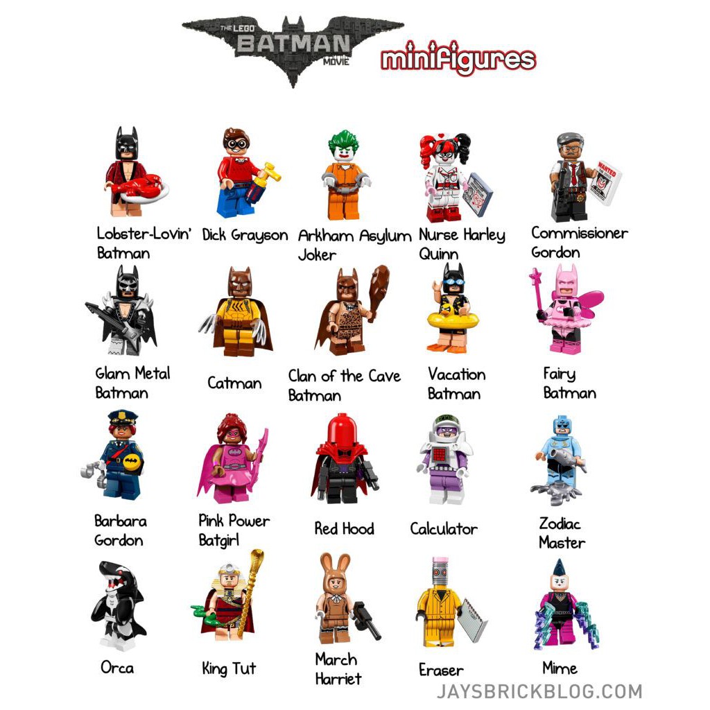 Lego batman best sale movie cmf