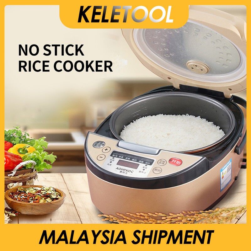 5L Electric Pressure Cooker Small Smart Multi-Function Double-bowl Rice ...