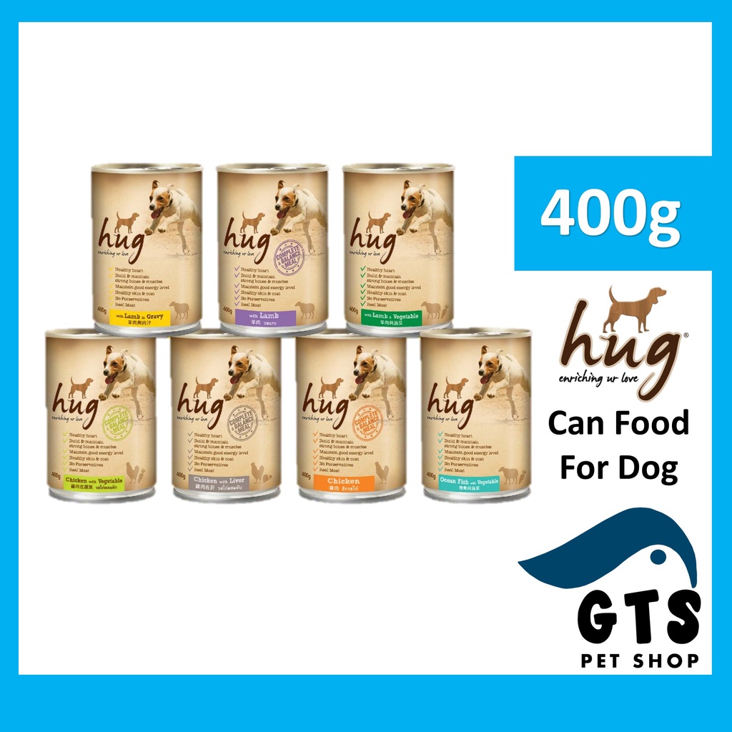 Hug Dog Can Food 400g Dog Wet Canned Food | Shopee Malaysia