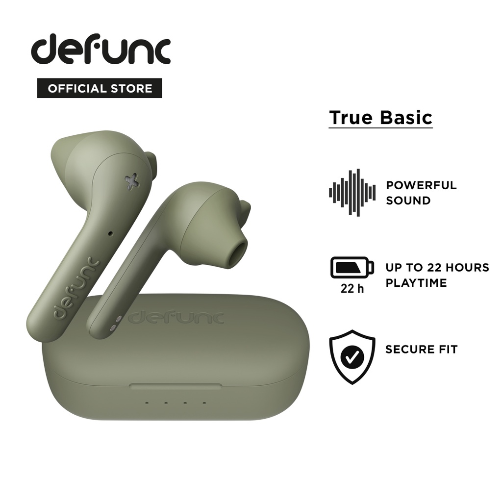 Defunc True Basic Wireless Earbuds Shopee Malaysia