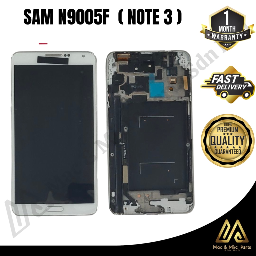 SAMSUNG N9005 ( NOTE 3 ) ORIGINAL FULLSET LCD TOUCH DIGITIZER ...