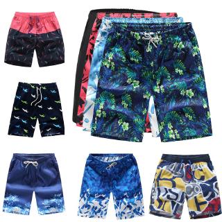 Men's Shorts Casual Classic Fit Drawstring Summer Beach Shorts with Elastic  Waist and Pockets