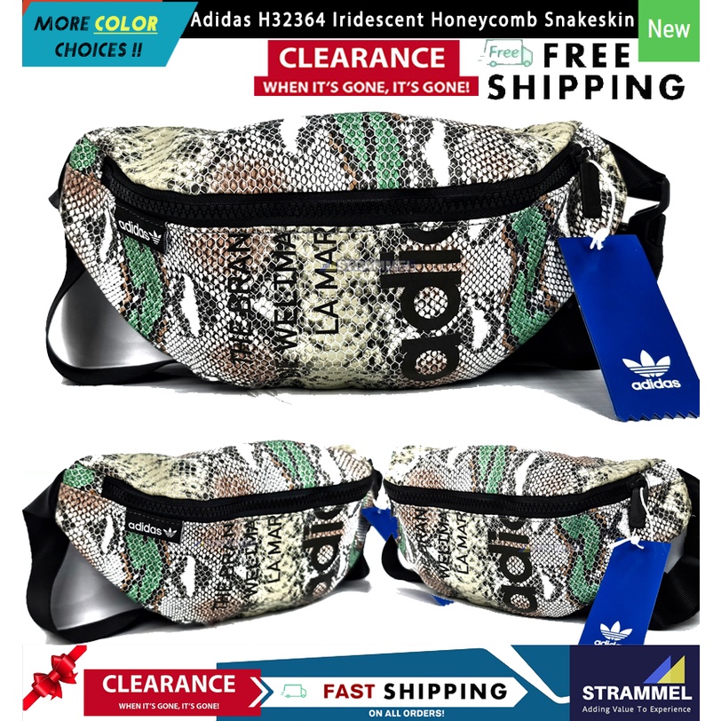 Iridescent adidas clearance fanny pack