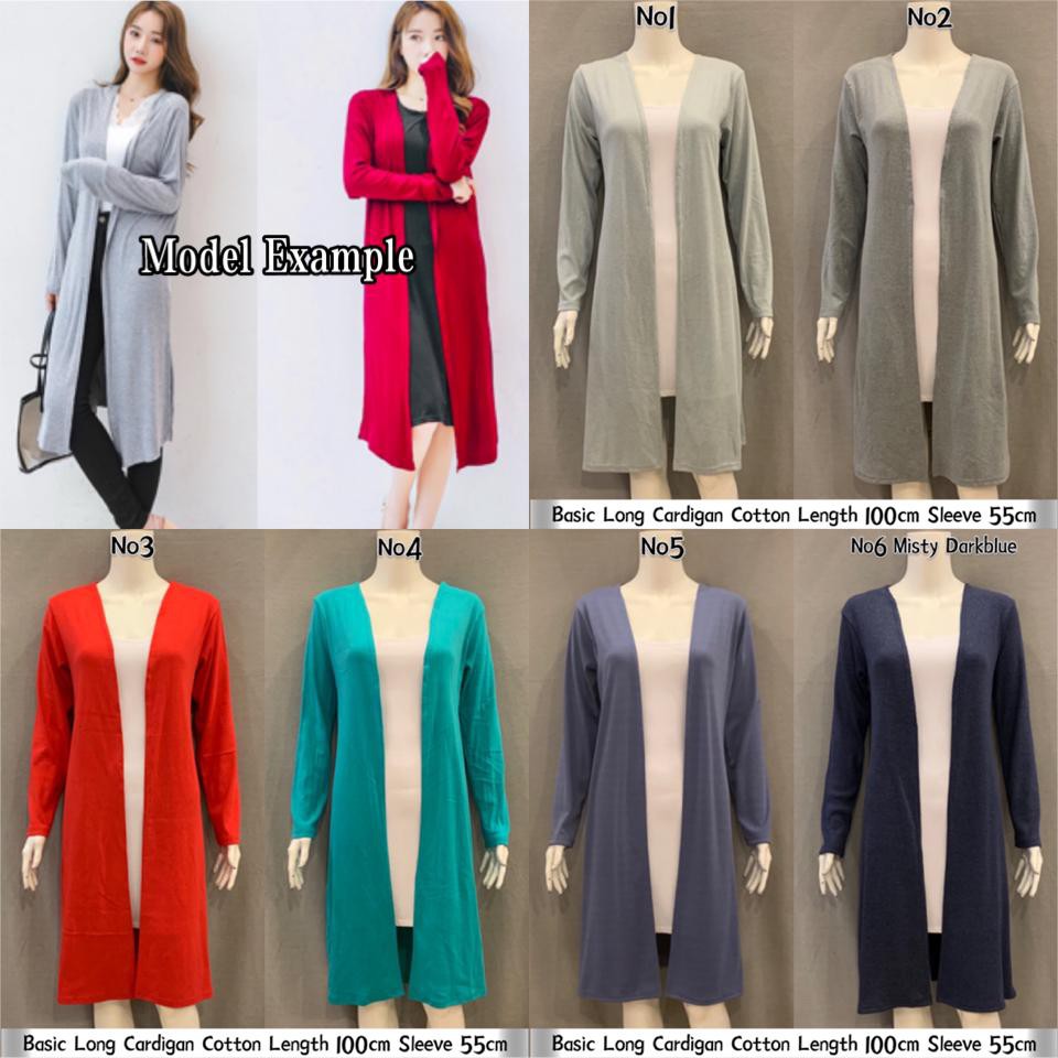 Shopee long cardigan clearance