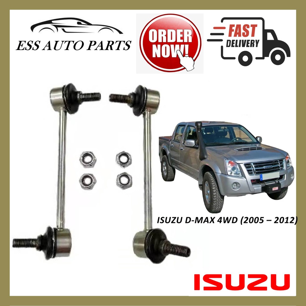 ISUZU D-MAX 4WD 2005-2012 FRONT STABILIZER LINK LH & RH (8-97235-787-0 ...