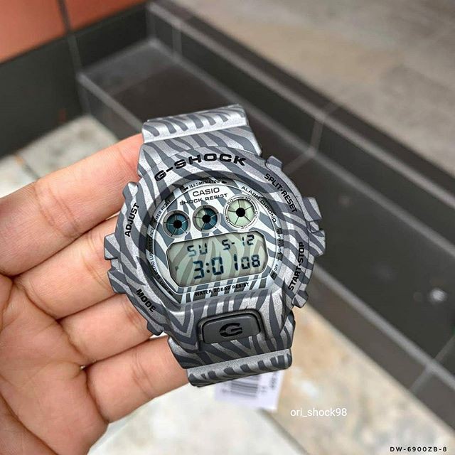 Casio G-Shock DW6900 DW-6900ZB-8DR- Zebra Camouflage Series (LAST