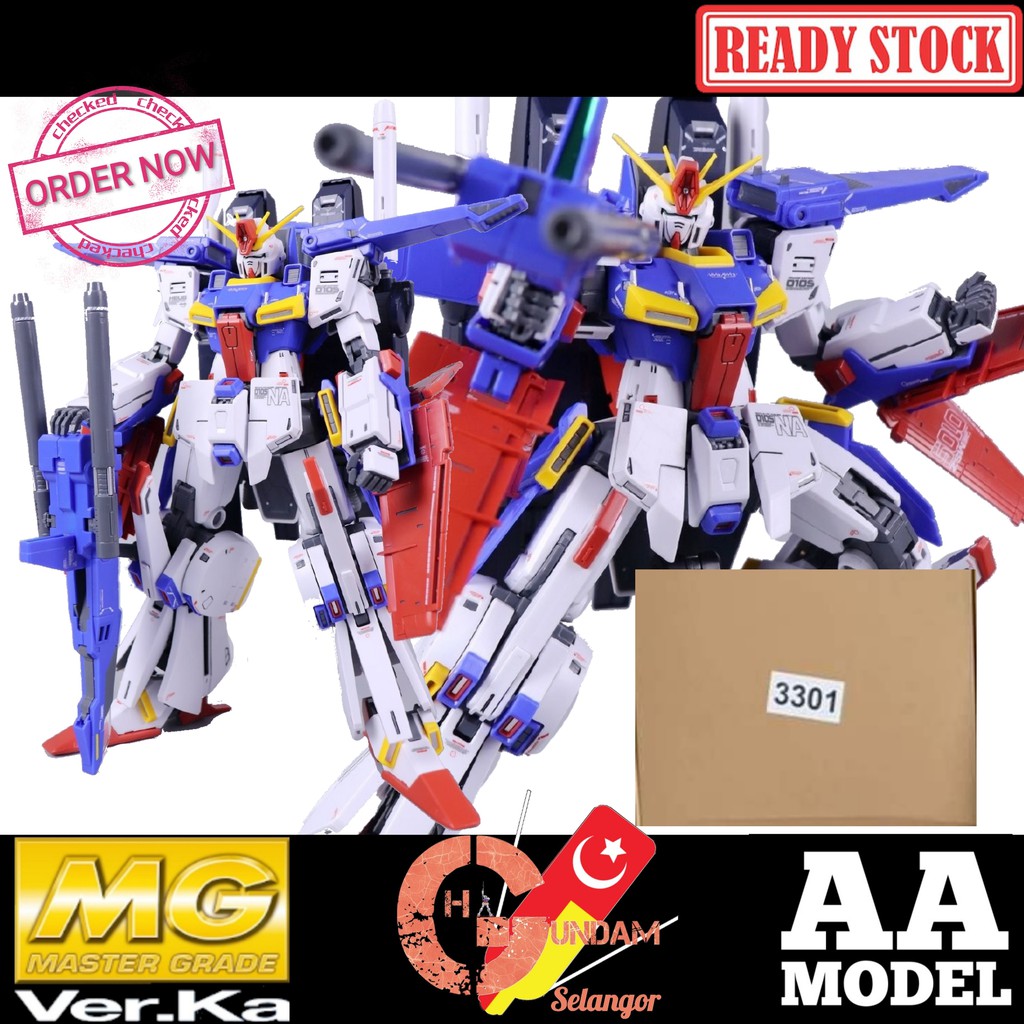 [AA Model] MG 3301 ZZ Ver Ka + Enhanced Expansion Full Part Set Ver ...