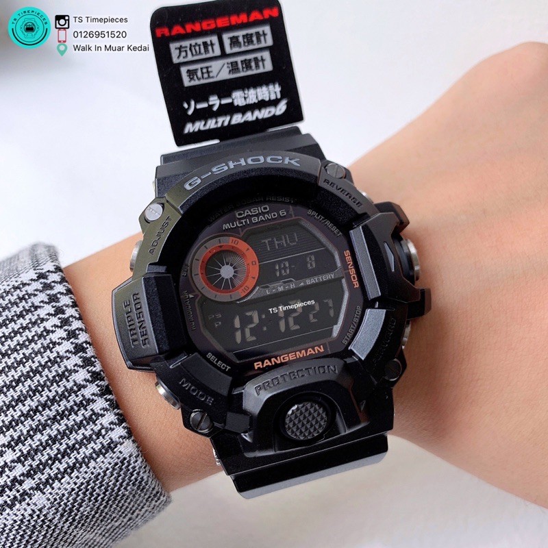 G SHOCK Black Panther Rangeman Japan Set GW 9400BJ 1JF GW 9400BJ 1 GW 9400BJ GW 9400