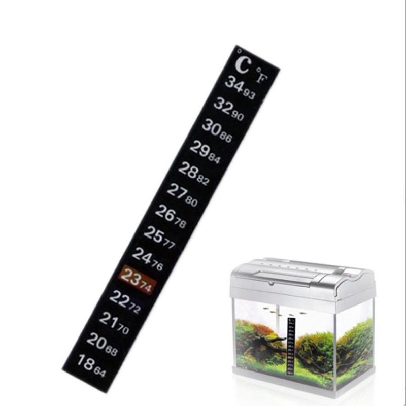 Thermometer Strip Stick-on Change Color Temperature Sticker Adhesive ...