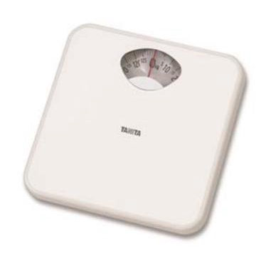 Tanita Non-Electric 1kg Mechanical Slim Kitchen Scale