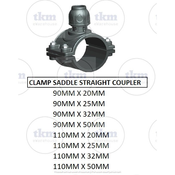 90mm on sale saddle clamp