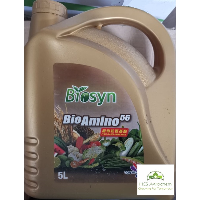 (+-5Lit) Baja foliar/ baja air BioAmino 56 植物性氨基酸 Plant-based Amino ...