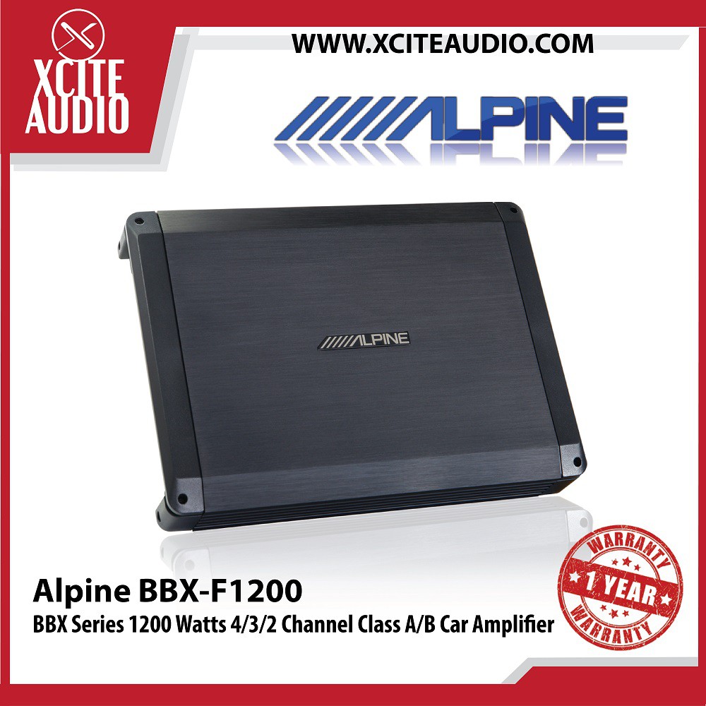 Amplificatore BBX-F1200 4/3/2 Canali - Potenza 600W Per Auto Alpine Style - Foto 10
