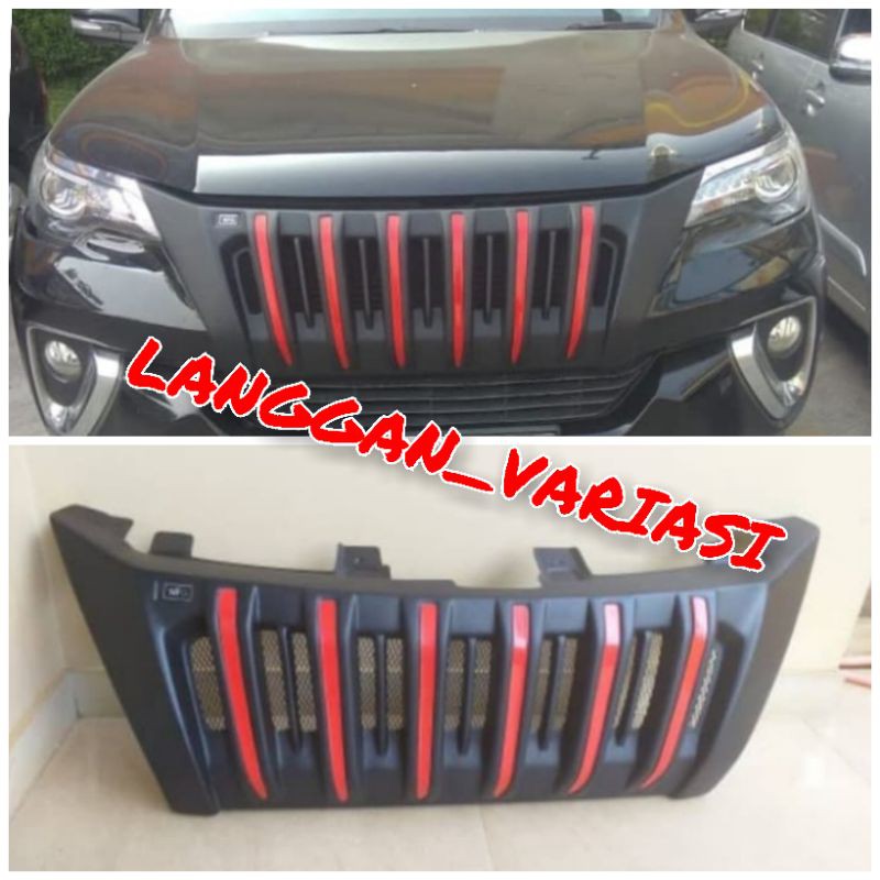 Grill All New Fortuner Vrz Prado Model Shopee