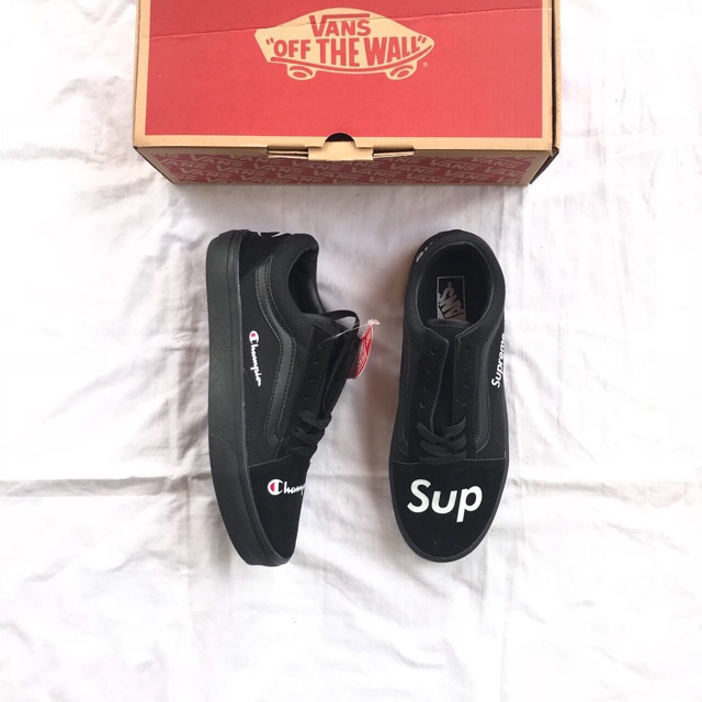 Vans x clearance supreme x champion