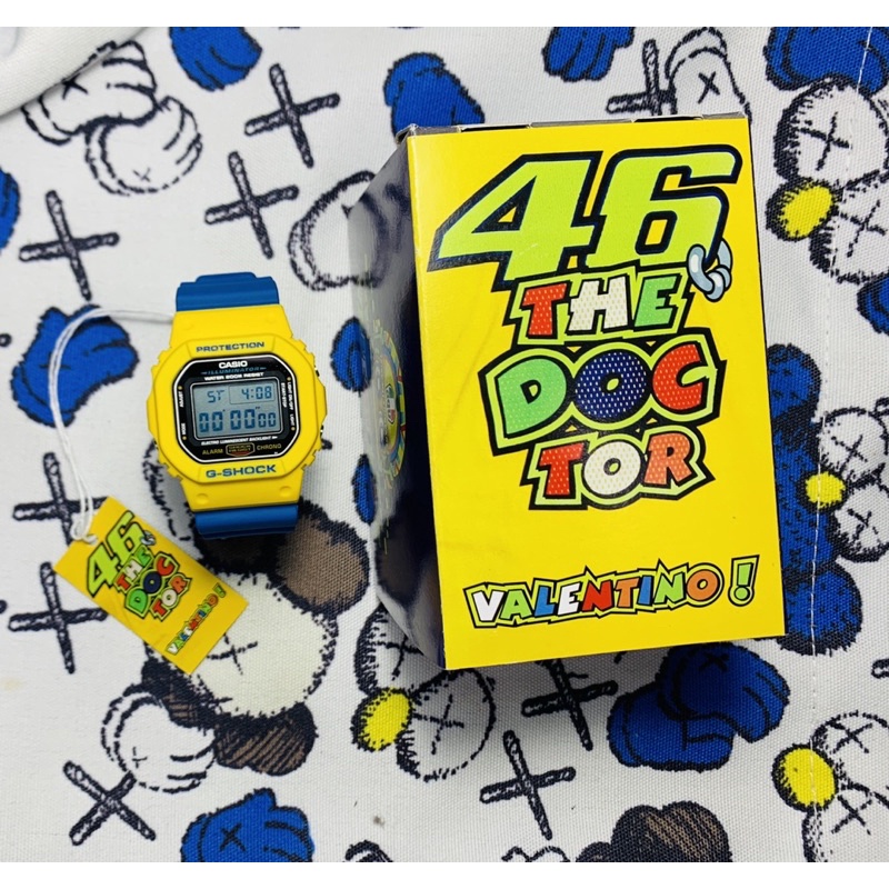 GSHOCK DW5600 CUSTOM VR46 ORIGINAL