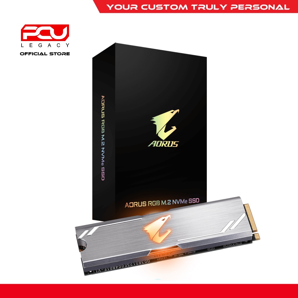 GIGABYTE AORUS RGB 256GB PCIE GEN3X4 2280 NVME SSD YEARS