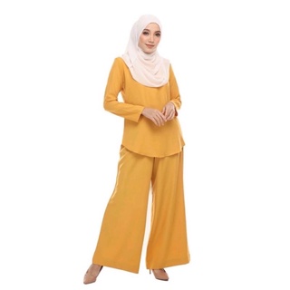 Muslimah Suit Blouse Dan Seluar Palazo Hotselling