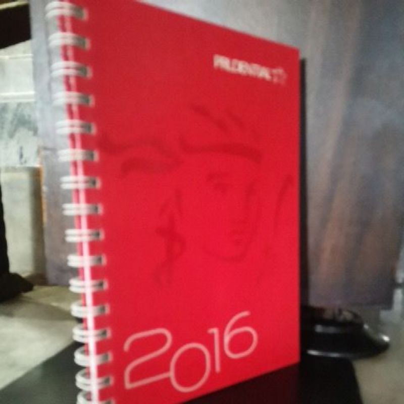 Prudential HARD COVER notebook (Red colour) | Shopee Malaysia