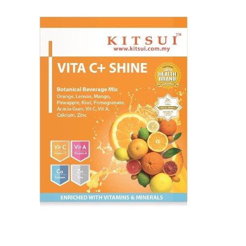 KITSUI Vita C Shine 10S X15G | Shopee Malaysia