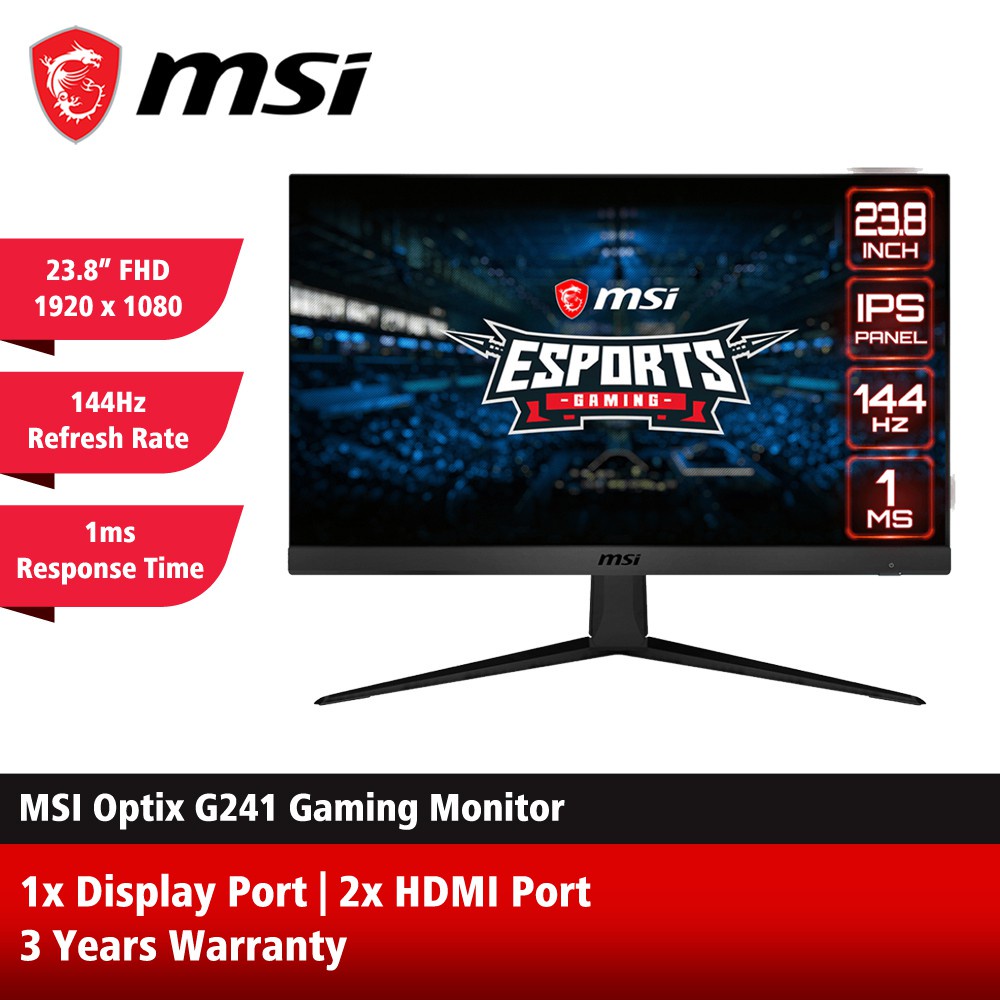 MSI Optix G241G243G24C4G271G273G27C4G27C7144Hz/165Hz Shopee