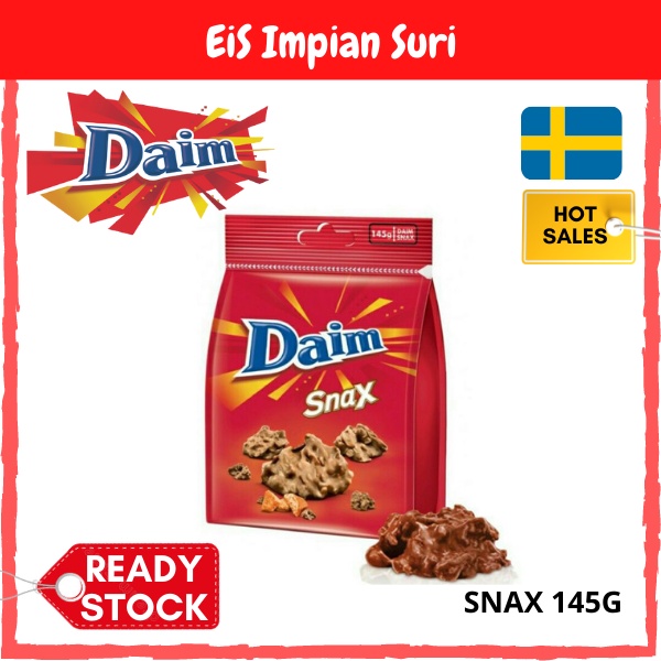 Ready Stock Daim Snax Travel Bag 145g Chocolate Coklat Daim Snack Coklat Langkawi Shopee 6491