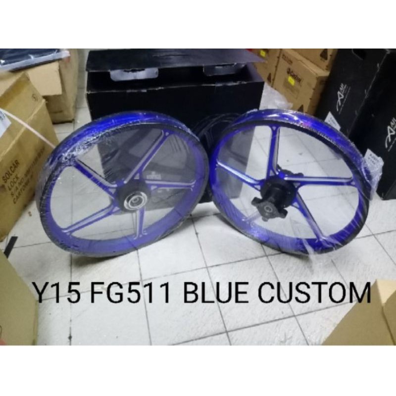 Rim Cnc Forged Aji Racing Fg511 (Y15) | Shopee Malaysia