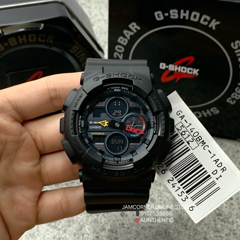 100 ORIGINAL CASIO G SHOCK GA 140BMC 1A Tokyo street scenes