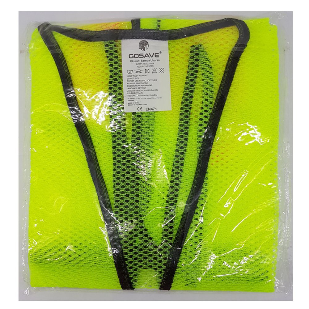 HIJAU Green Net VEST - ECO X Project Work VEST - SAFETY VEST | Shopee ...