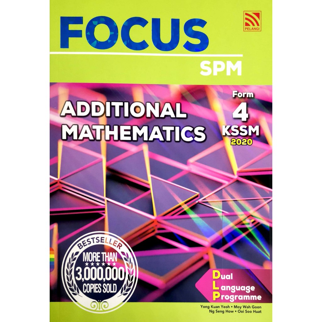 Buku Rujukan: Focus KSSM 2020 Additional Mathematics Tingkatan 4 (DLP ...