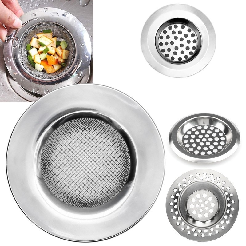 4 Types Stainless Steel Food Residues Strainer/Sink Floor Drain Anti ...