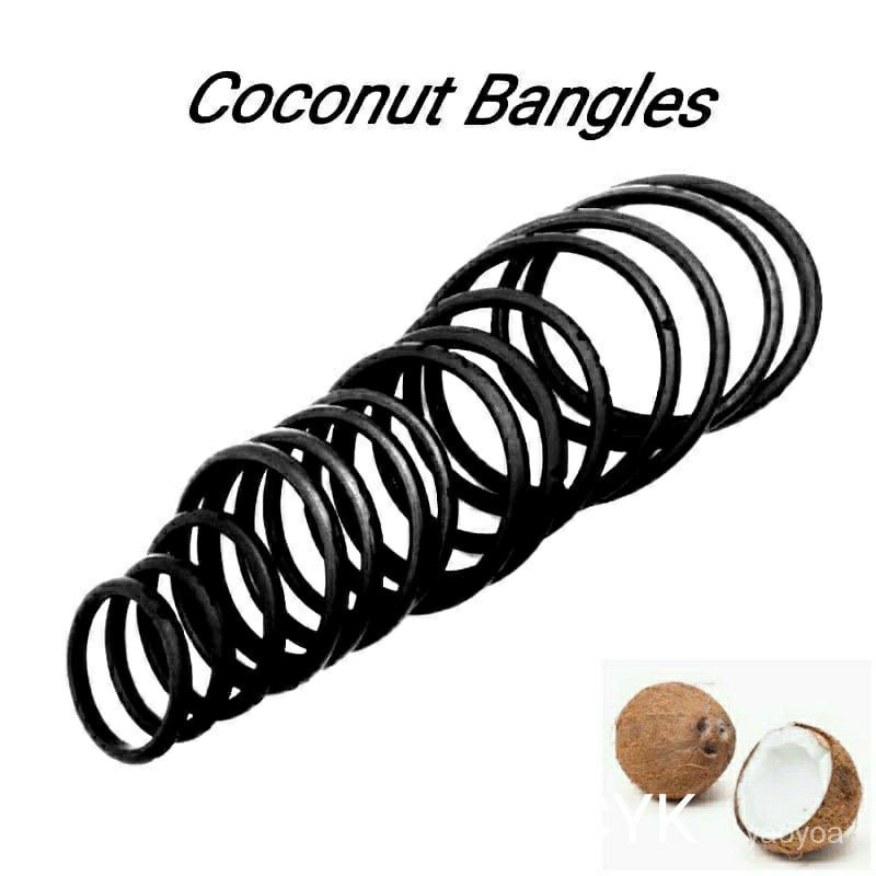 Coconut Shell Bracelets Bangle Kelapa GelangTangan Kid/Adult椰壳手环 ...