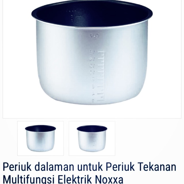 INNER POT NOXXA Periuk Dalam Noxxa Shopee Malaysia