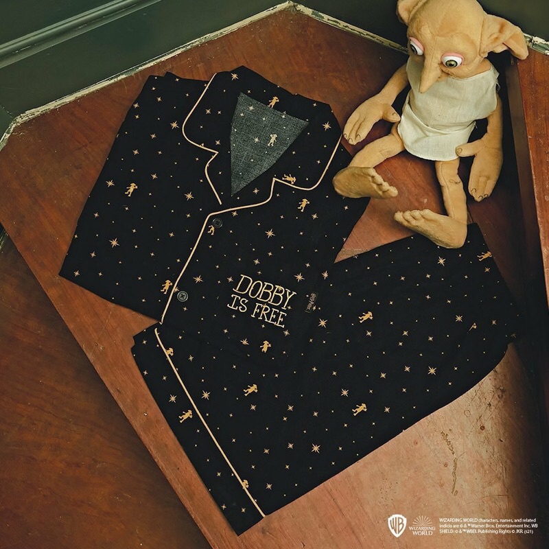 ◆SPAO◆ Harry Potter Hogwarts Magic Pass Short Sleeve Pajam Spao x Harry Potter Collection Will Make Your Nights In