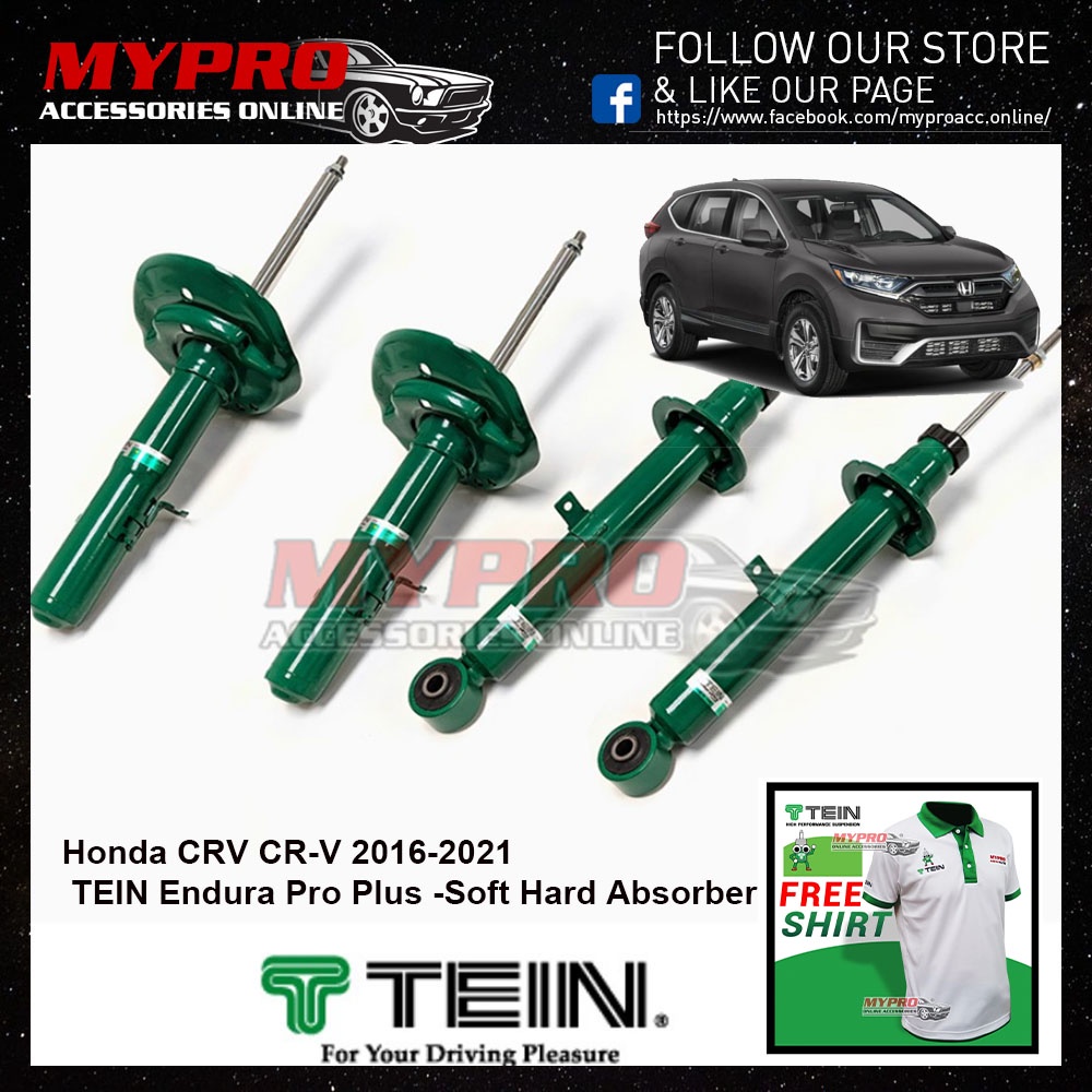 TEIN EnduraPro Plus Rear Shock Absorber - 2007-2011 Honda CR-V ZL, ZLI FWD (RE3) main image 0