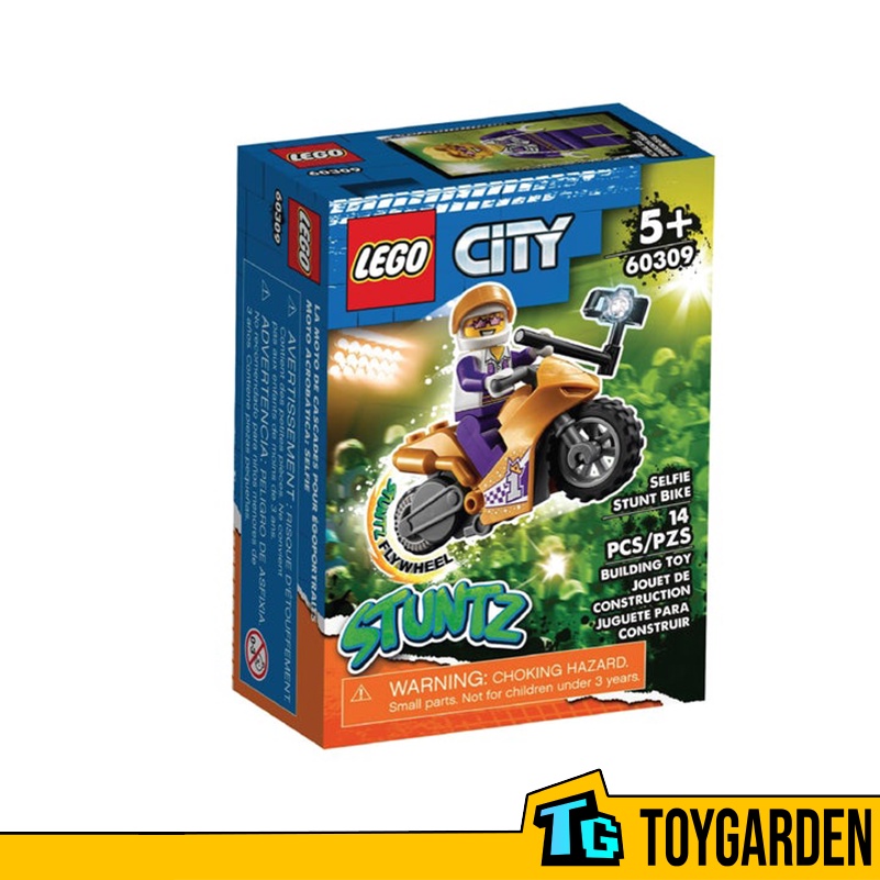 LEGO City 60309 Selfie Stunt Bike (14 Pieces) | Shopee Malaysia