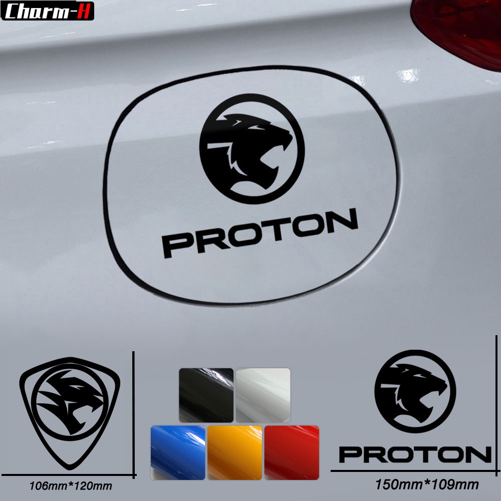 1 Piece Car Styling Fuel Tank Cap Decor Decal Graphic PROTON Tiger