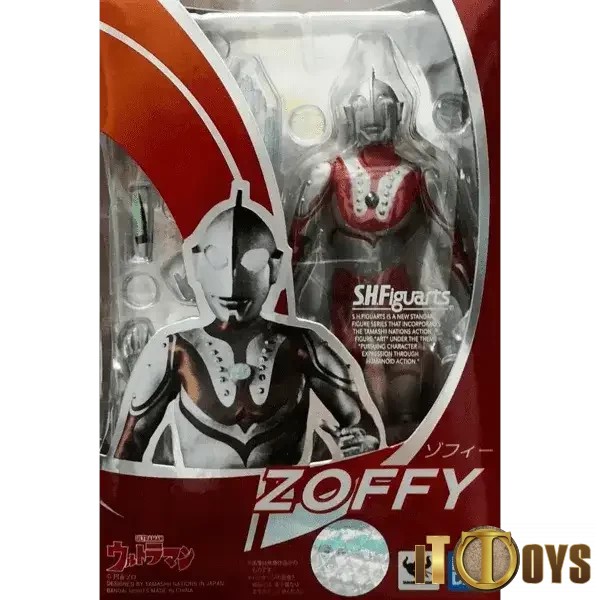 Bandai Ultraman SH Figuarts Zoffy | Action Figure Collezionabile 100% Originale | Tamashii Nations