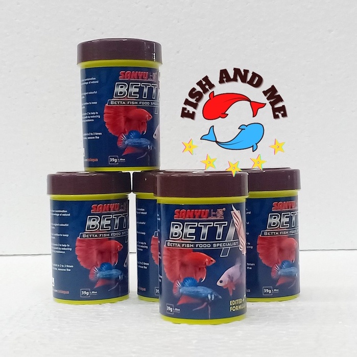SANYU BETTA FISH FOOD 39gm Shopee Malaysia
