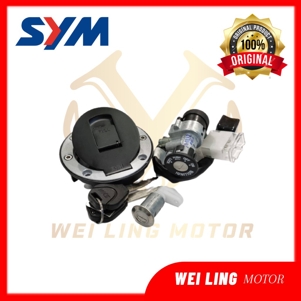 SYM T2 KEY SET ORIGINAL MOTOR SPARE Shopee Malaysia