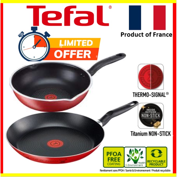 Tefal Rosy Wokpan Easy Cook Quick Clean Frypan Non Stick Pan Gas Electric Ceramic Direct