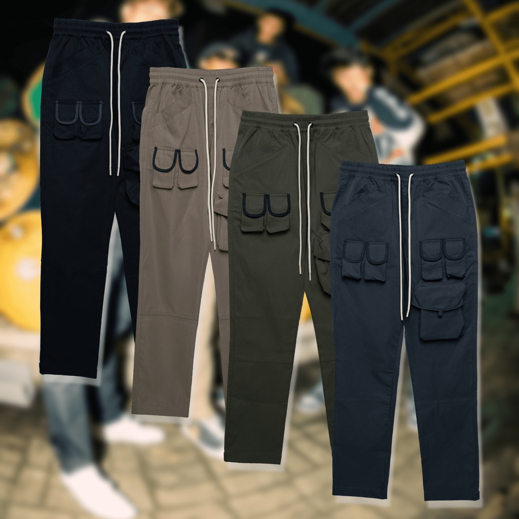 RYW. Tetsuo Cargo Pants (Straight Cut) | Shopee Malaysia