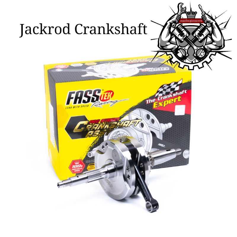 Fasstek Racing Pro Street Crankshaft Jackrod Yamaha Lc135 4s Auto Lc135 