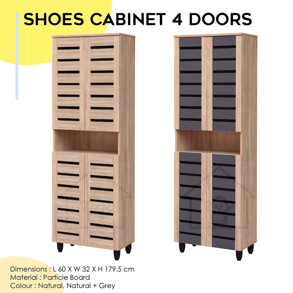 Tall shoe deals rack cabinet