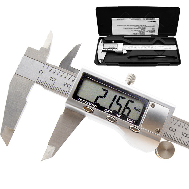 6 inch 150mm Stainless Steel digital caliper measuring tool Electronic Digital Vernier Caliper Metal Micrometer