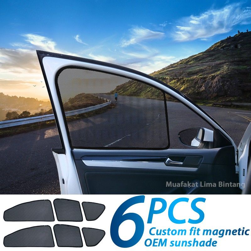 Mercedes-Benz C-CLASS W204 2007-2014 Magnetic Sunshade Car Auto Side ...