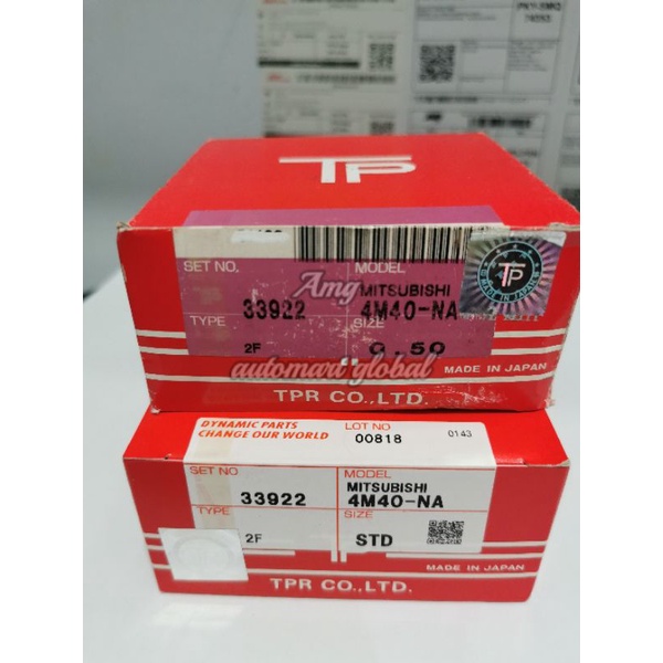 Mitsubishi L200 4m40 ex sing 4mm piston ring | Shopee Malaysia